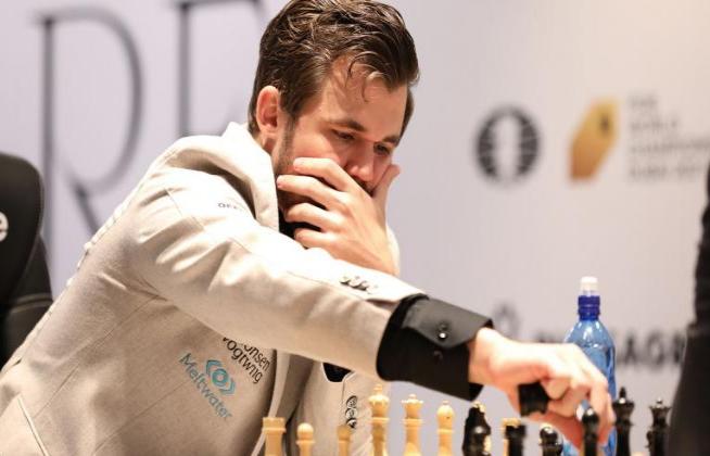 Enxadristas de Irecê na simultânea contra Magnus Carlsen